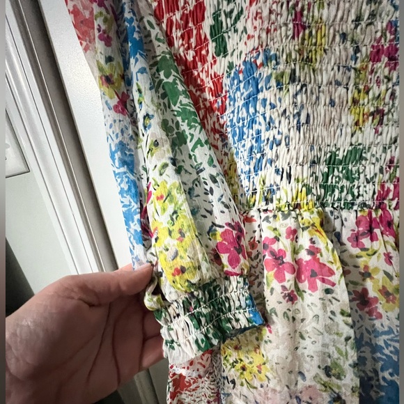 **NWT** Floral Aqua dress 👗 🥂 - Picture 5 of 6